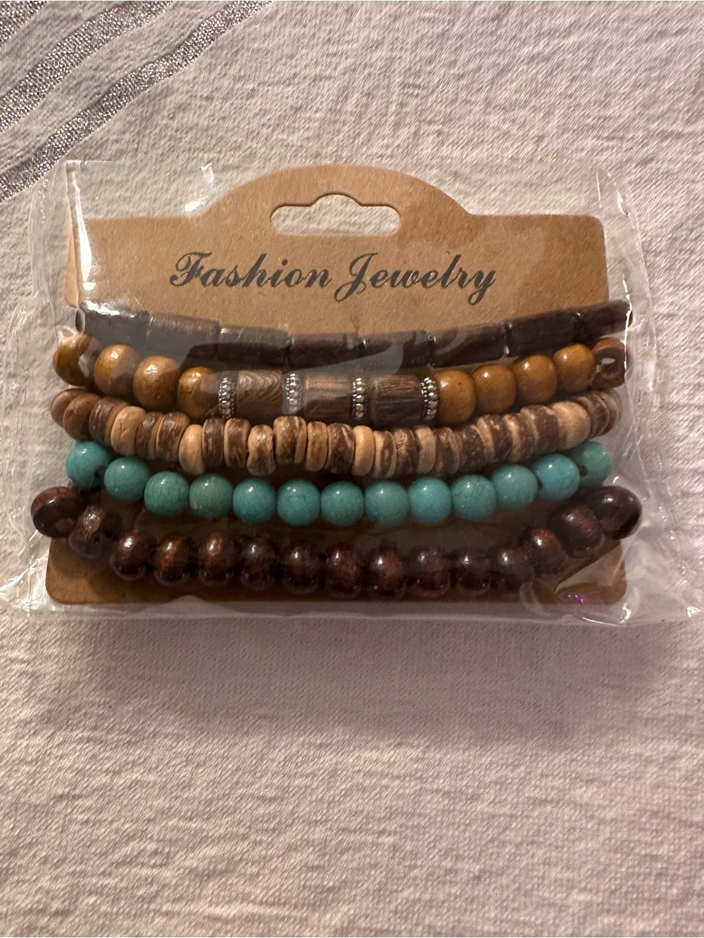 ⭐️ #3 NewMulti-Strand Bead 5 Bracelet Set